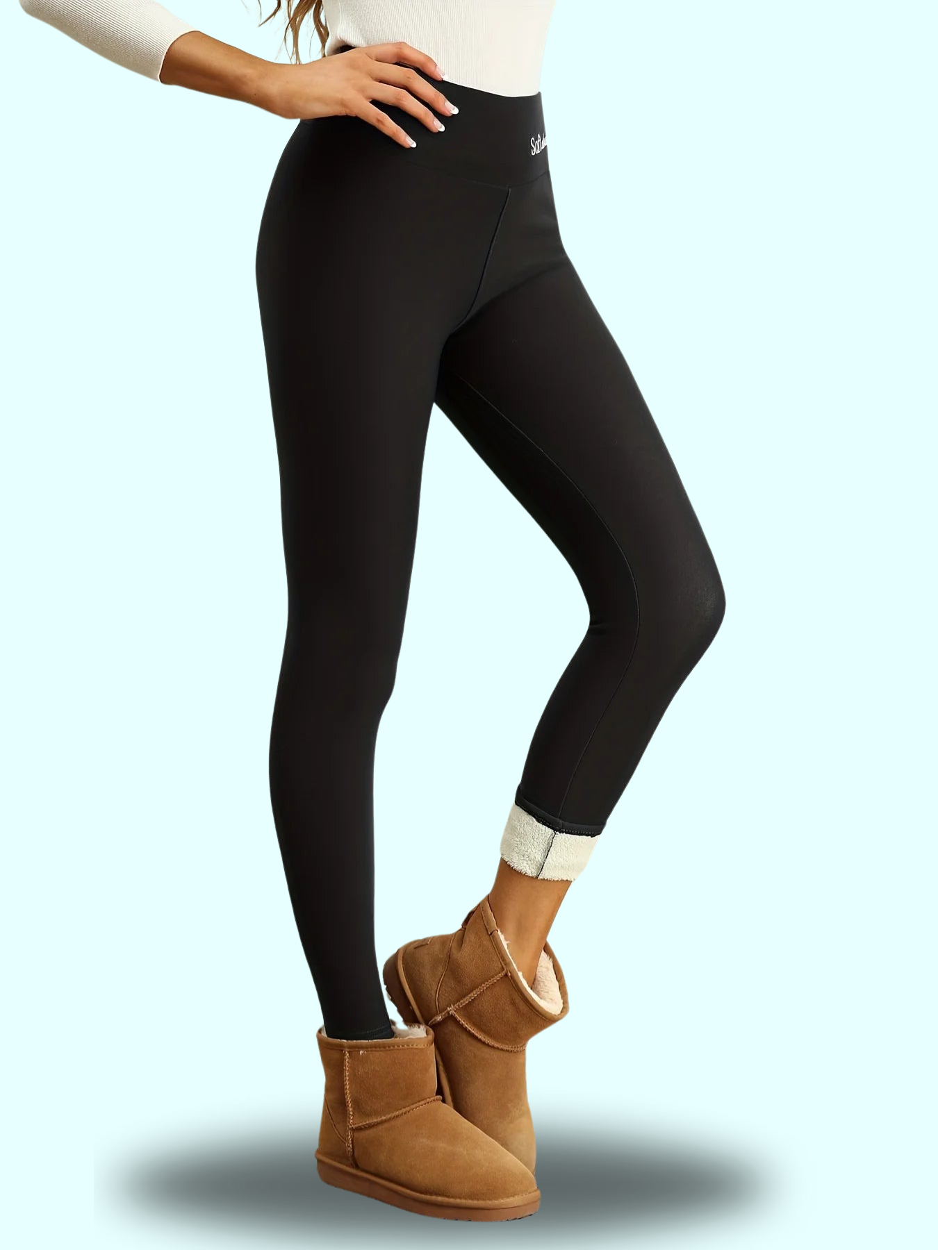 Slim Elastic  Warm Leggings