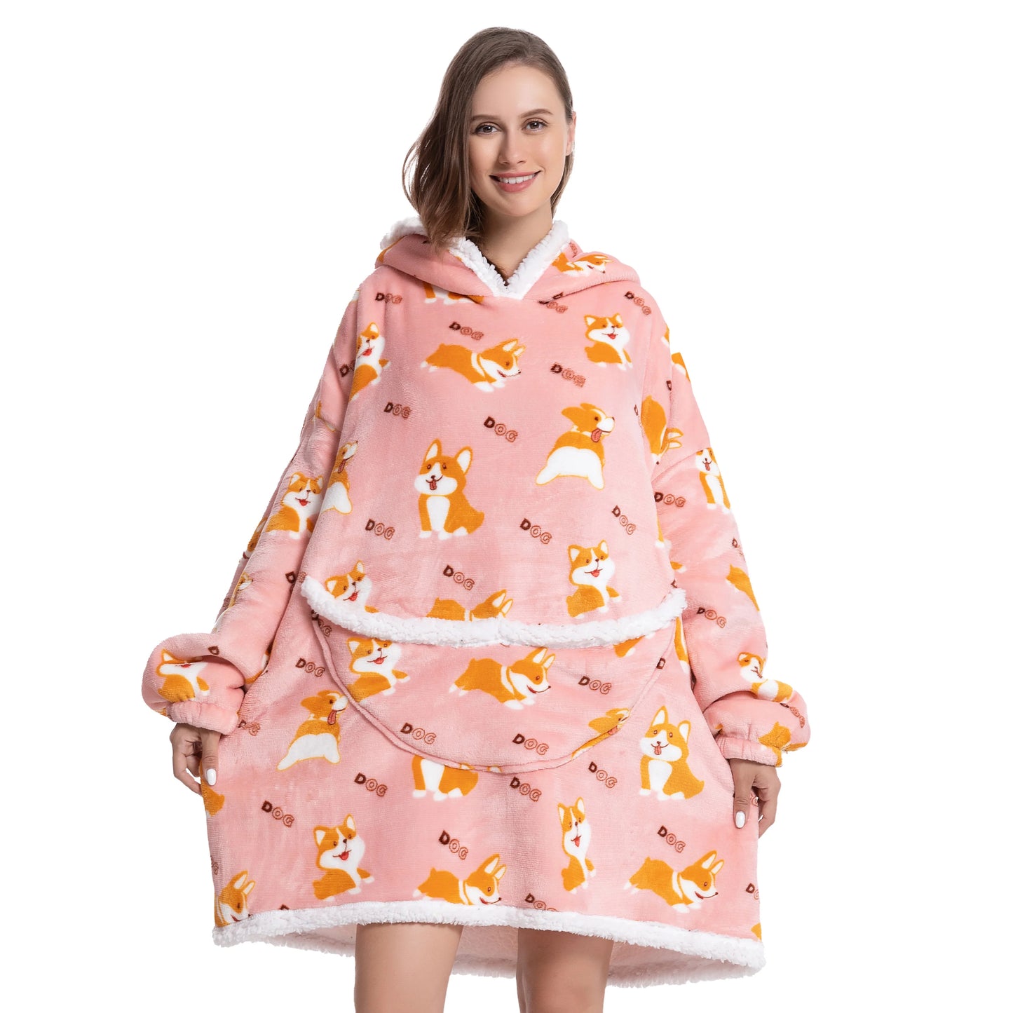 Blanket Hoodie for Kids and Adults