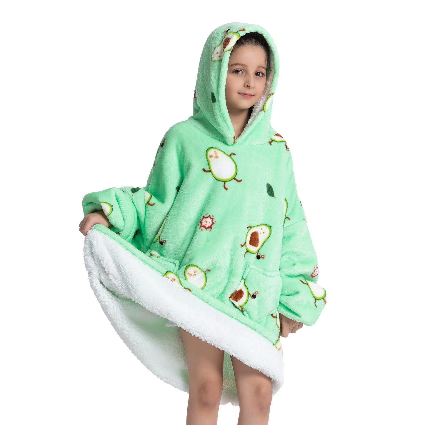 Blanket Hoodie for Kids and Adults